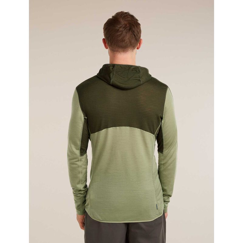 Icebreaker M Merino Blend 200 RealFleece Descender LS Zip Hoodie image number 5